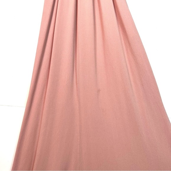 Reformation Ceylon Smocked Top Maxi Dress in Blush Pink Size XS - Picture 13 of 14